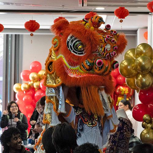 Dragon at Lunar New Year Celebration